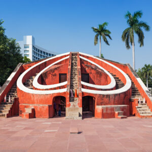 the Jantar Mantar in New Delhi